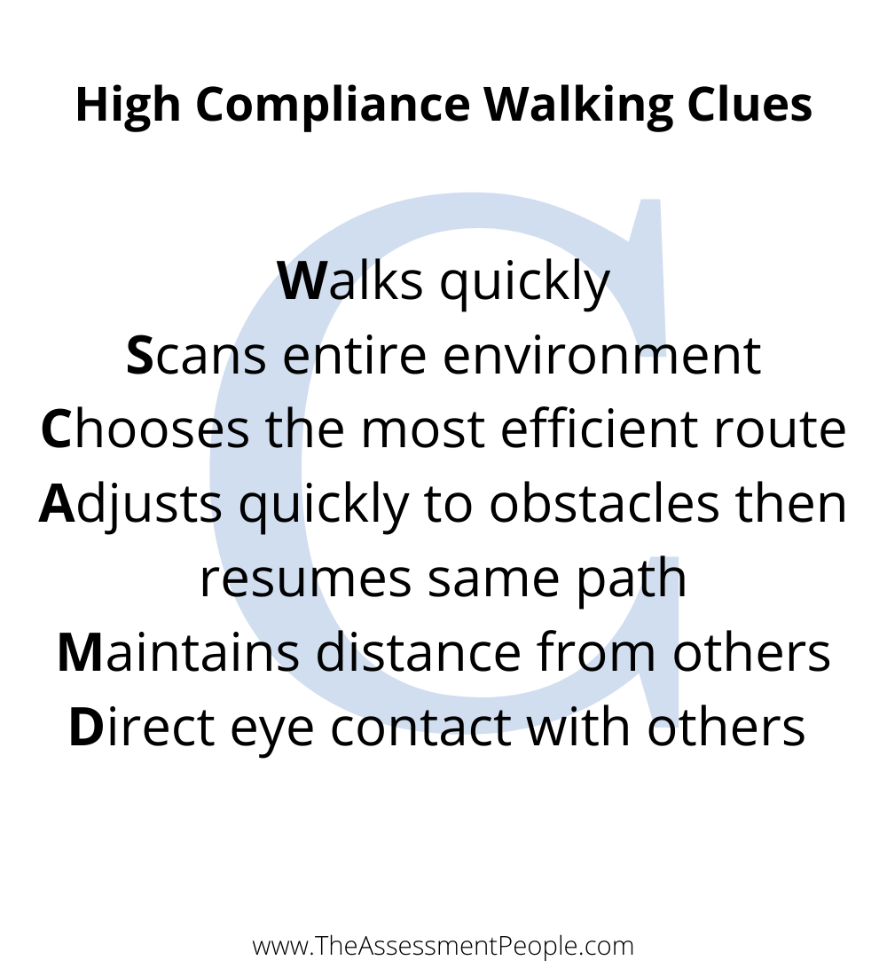 DISC Walking Style Compliance