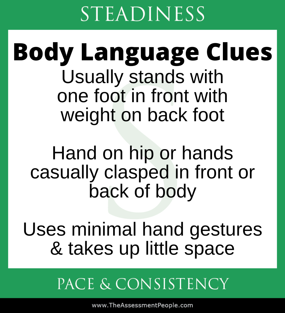DISC Steadiness Body Clues