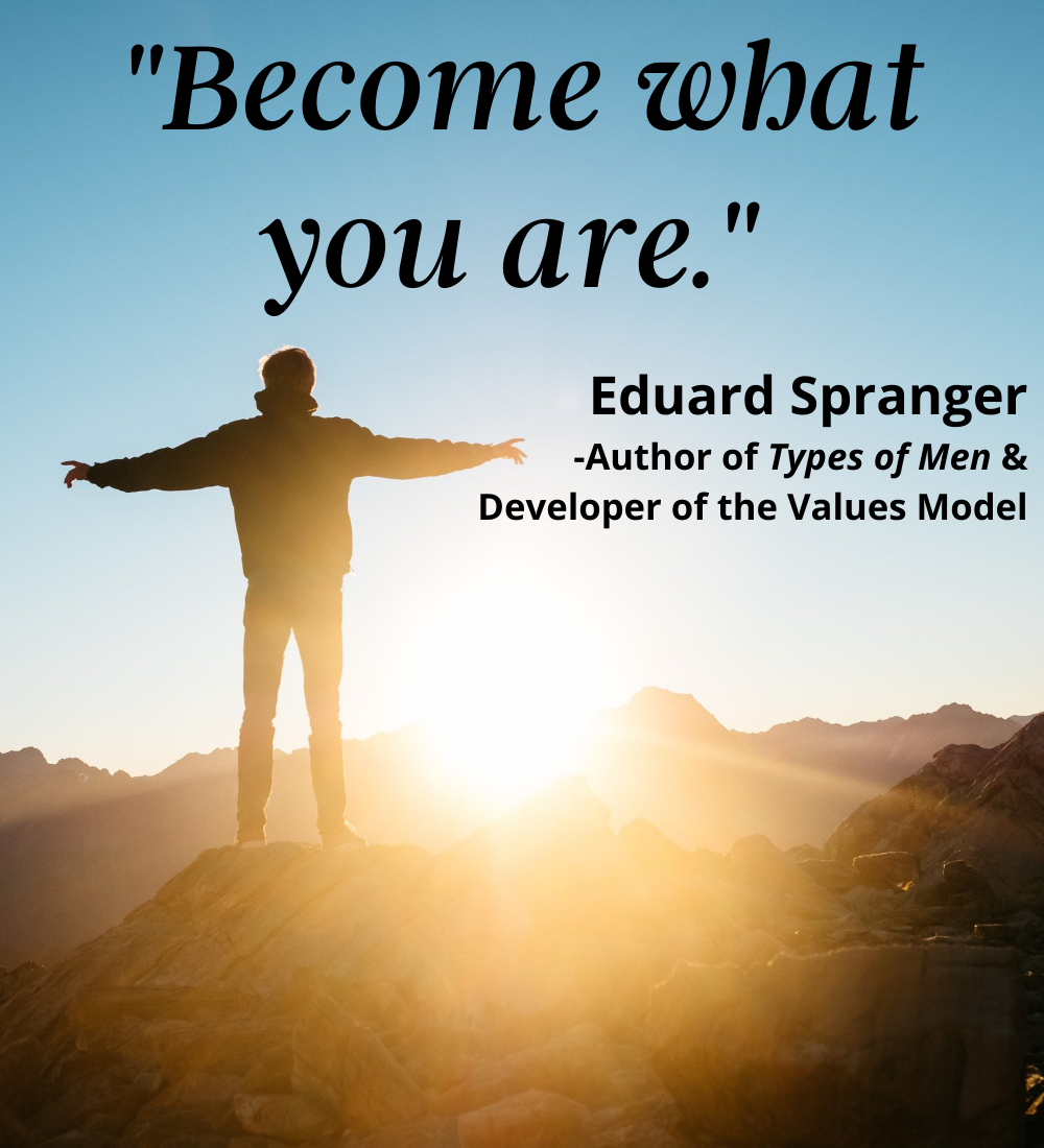 Spranger Values Quote