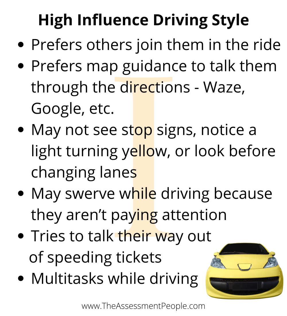 DISC I Driving Style