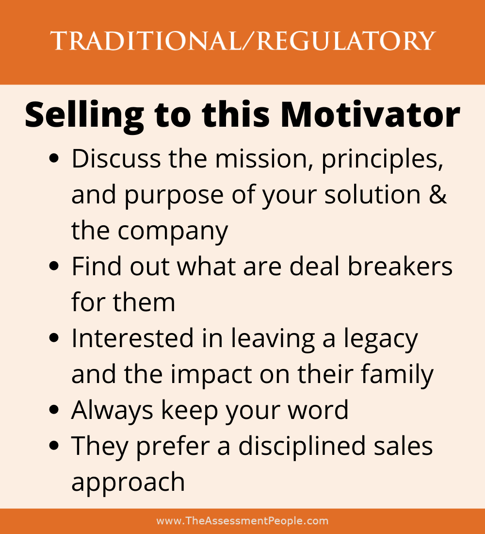 Selling Motivator Traditional