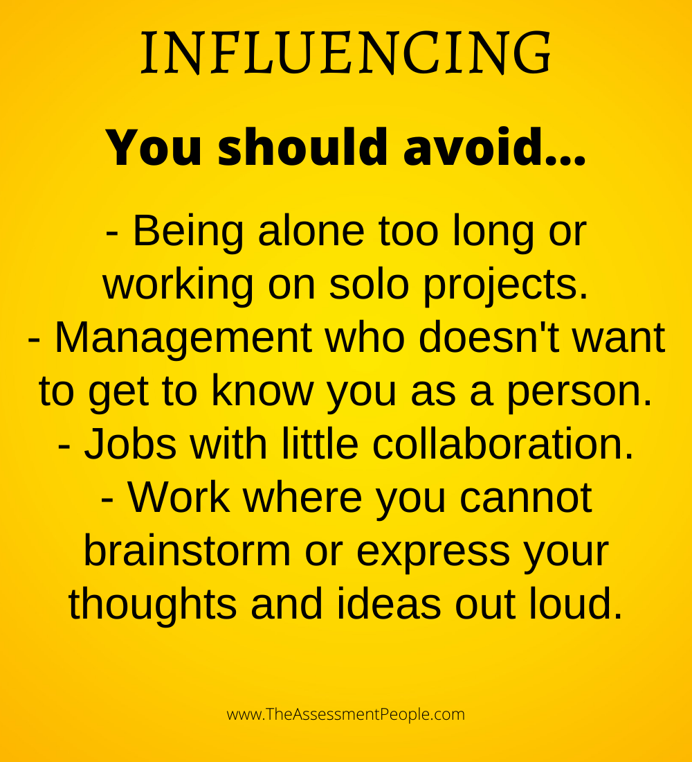 DISC Avoid Jobs