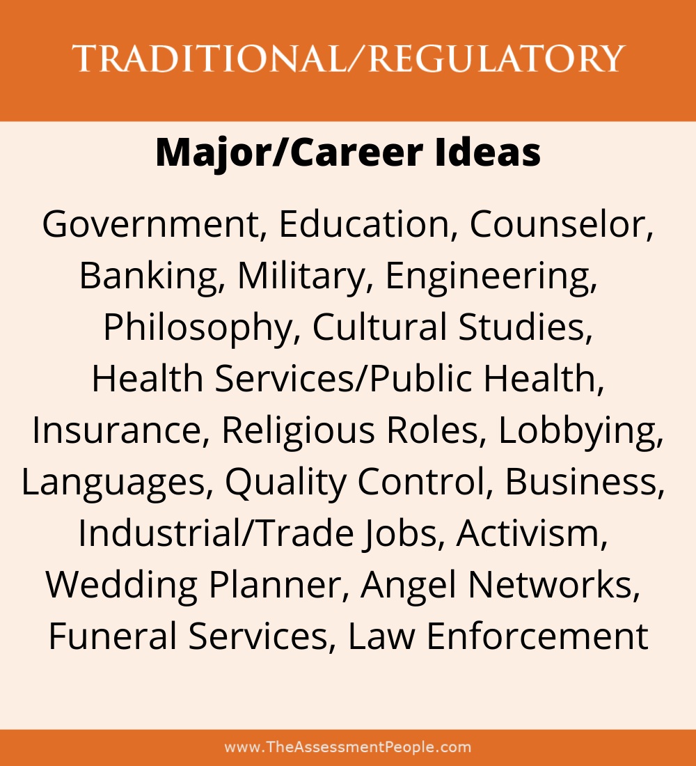 Traditional Motivator Careers