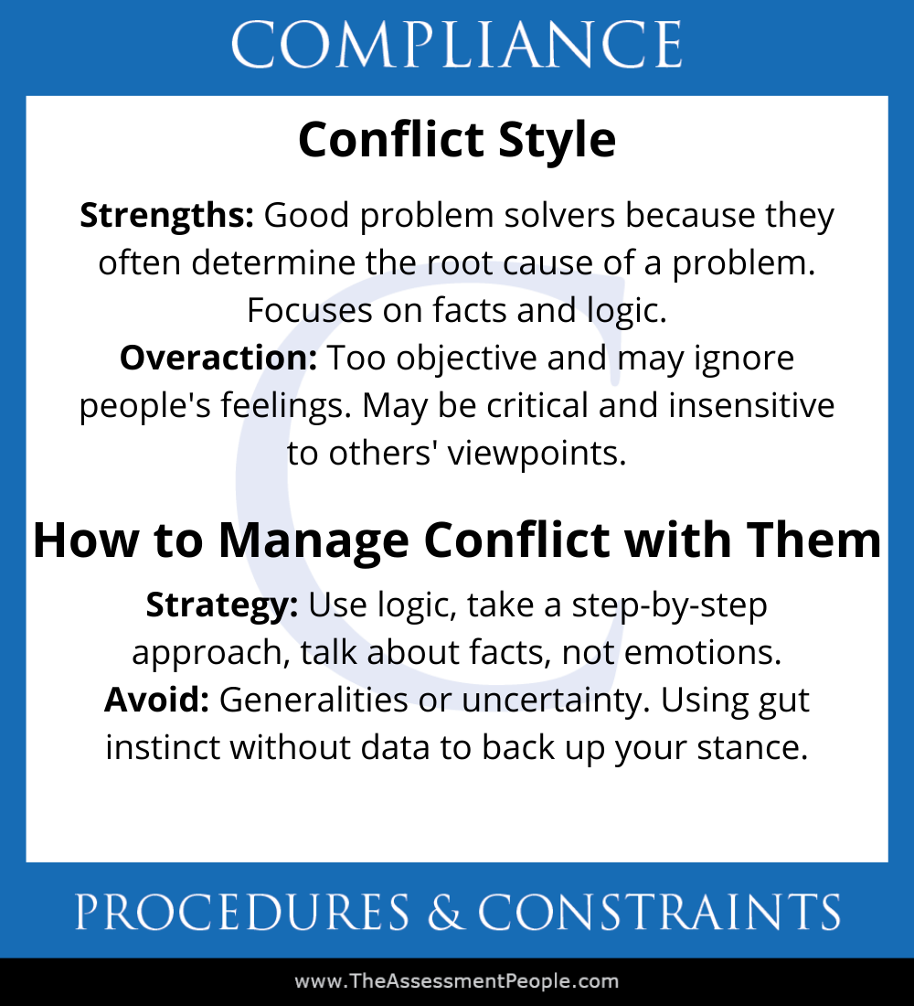 DISC Compliance Conflict