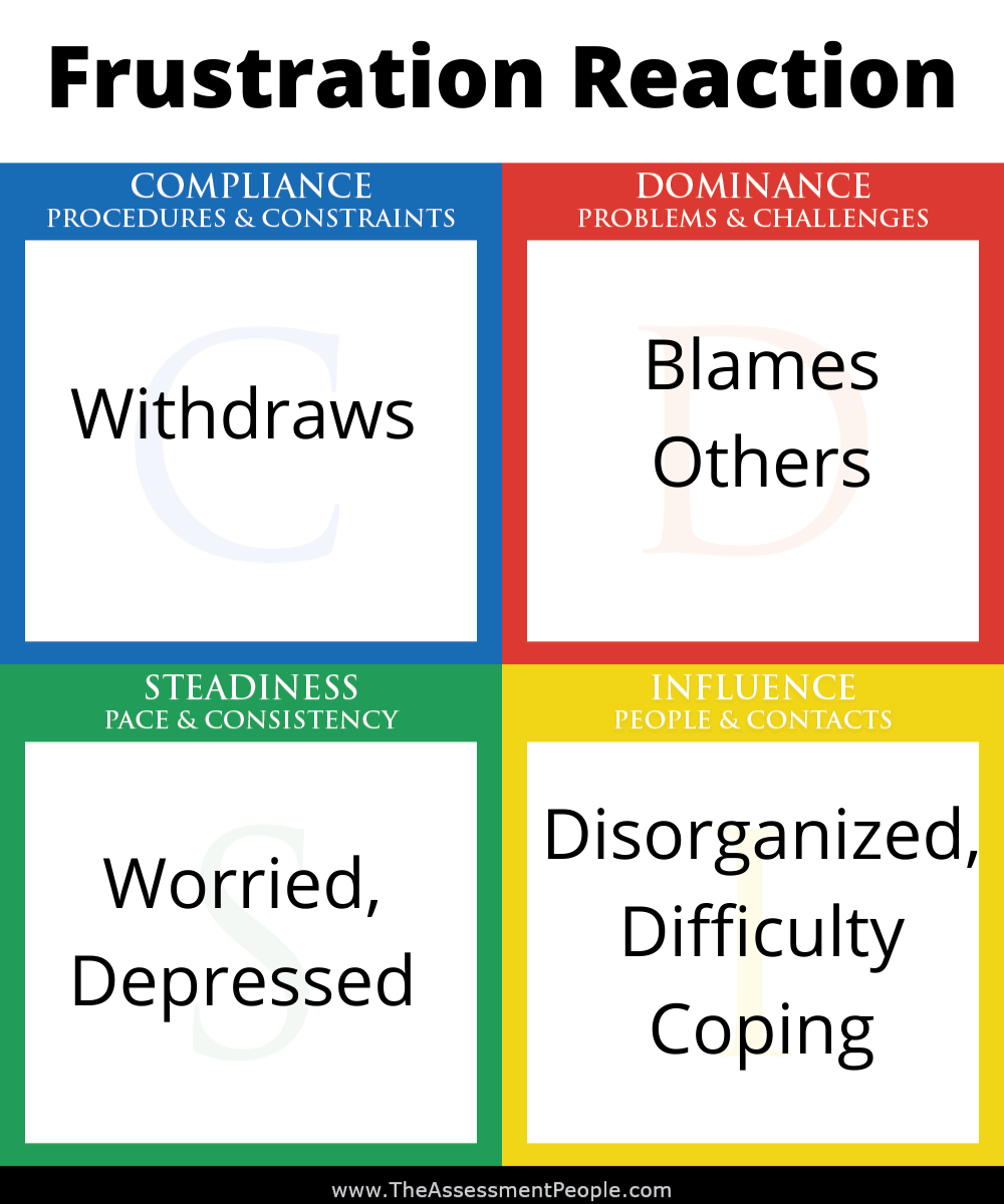 DISC Behavior Frustrations