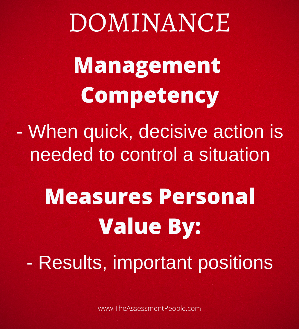 Dominance Management