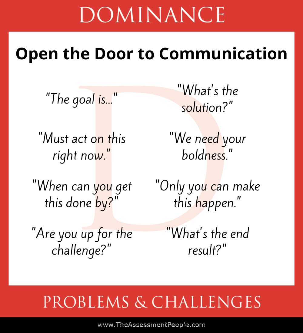 Dominance Opening Phrases