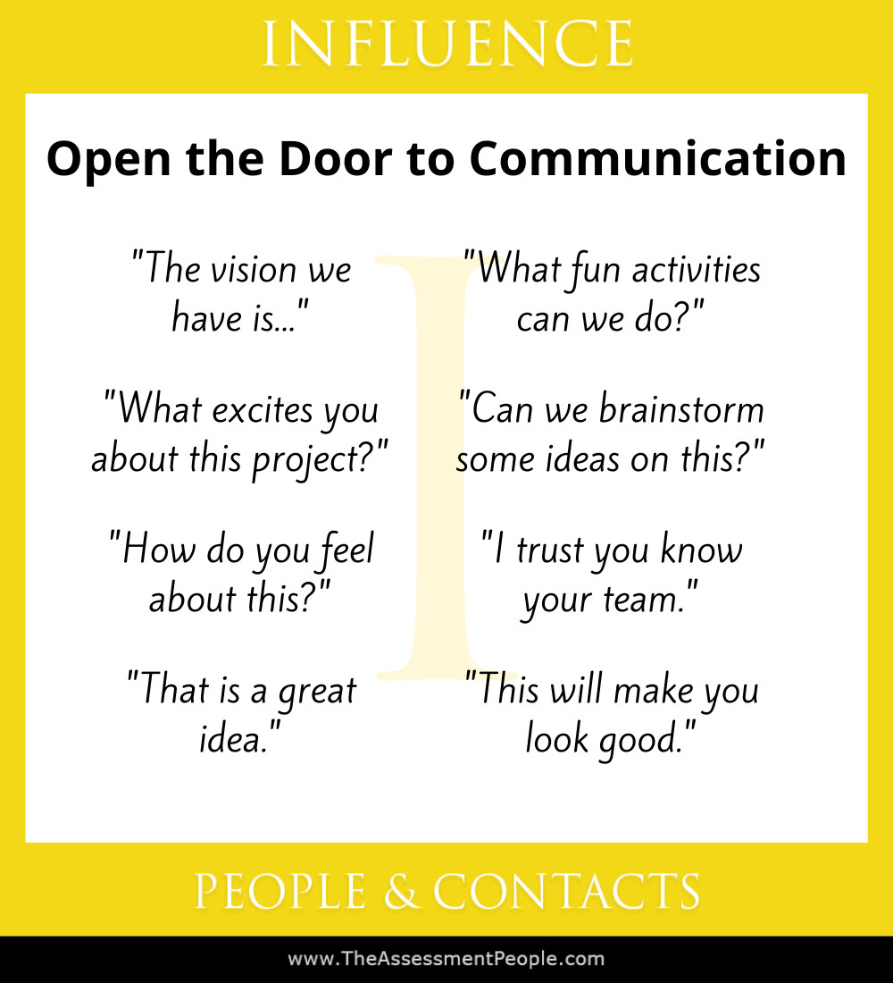 DISC Influencing Communication